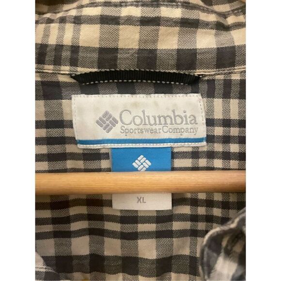 Columbia Men’s Long Sleeve Plaid Button Up Shirt Size XL - Picture 2 of 4